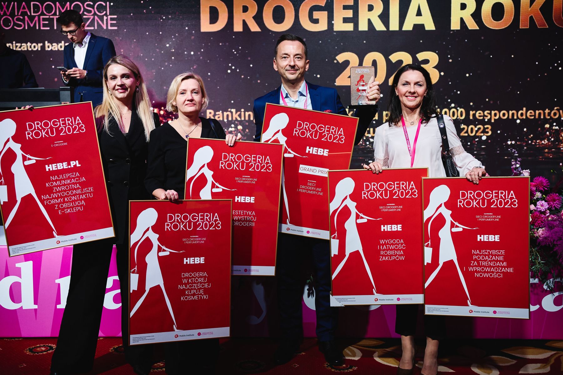 Nagrody Drogeria Roku 2024 oraz badanie rynku kosmetycznego Mobile Institute i Wiadomości Kosmetycznych. Wyniki na Forum Branży Kosmetycznej 2024