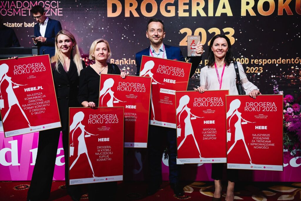 Nagrody Drogeria Roku 2024 oraz badanie rynku kosmetycznego Mobile Institute i Wiadomości Kosmetycznych. Wyniki na Forum Branży Kosmetycznej 2024